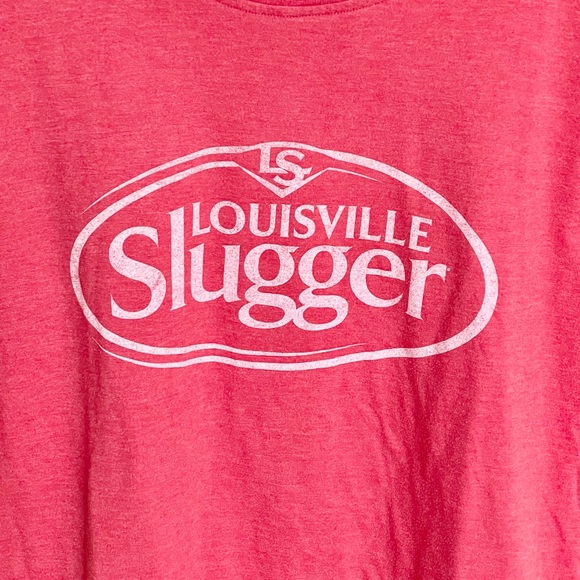 Louisville Slugger Wright & Ditson Red T-Shirt Womens size Small - Picture 2 of 4